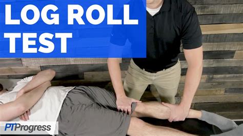 compression test hip|positive log roll test.